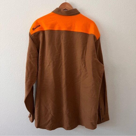 Duck Camp Midweight Shooting Shirt in Upland Orange Sz XXL NWT - Picture 9 of 9